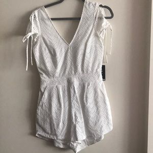 White Romper